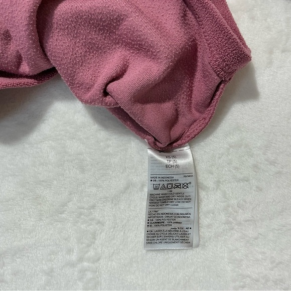 Old Navy Mauve Fleece Top - Picture 5 of 5